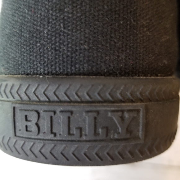 Billy  Black to the Floor CS Wrap Around Zipper and Lace High Top Sneakers - Picture 9 of 13